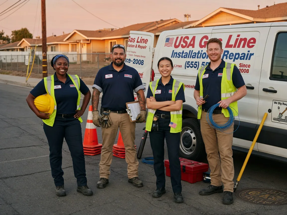 Gas Line Installation company in Arley, AL